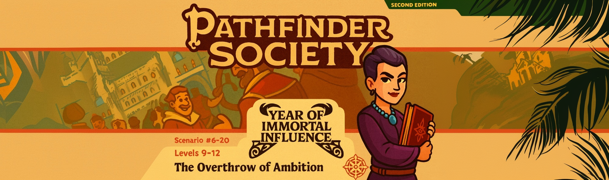 «The Overthrow of Ambition»: обзор нового сценария Pathfinder Society 2E #6–20