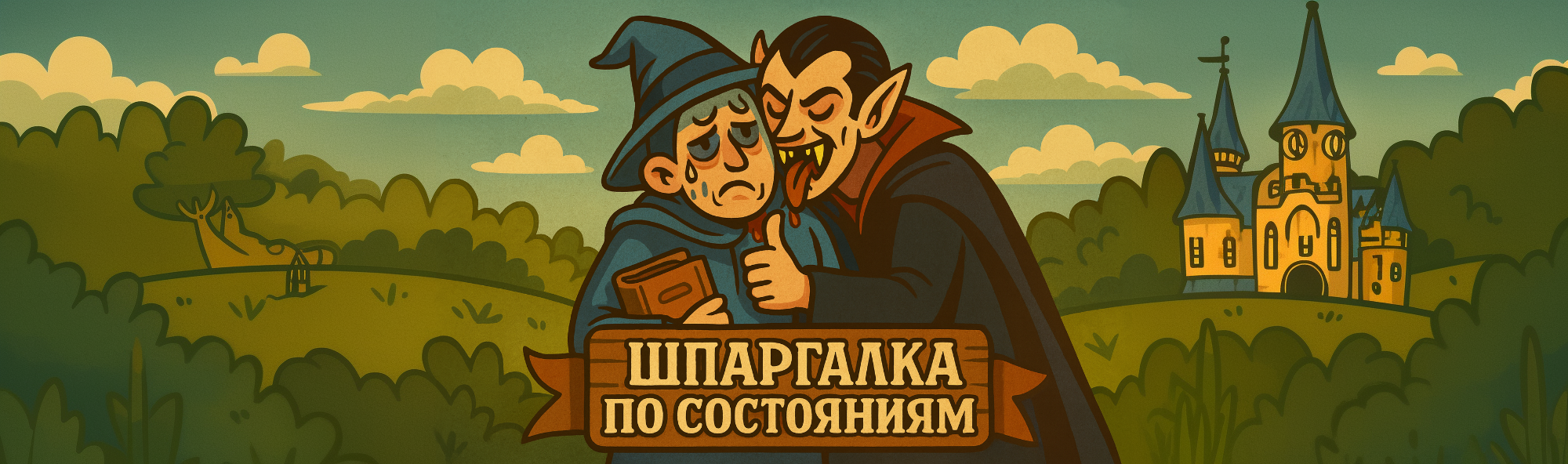 Шпаргалка по состояниям для Pathfinder 2e