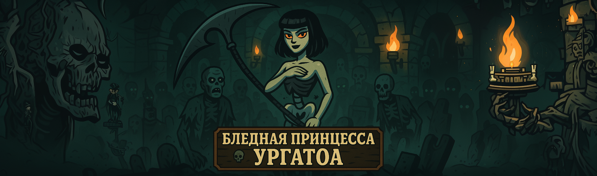 Бледная Принцесса Урагатоа – богиня нежити, болезней и излишеств мира Pathfinder